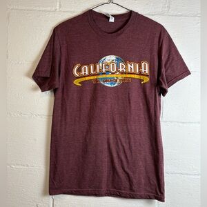 Mill 42 California The Golden State Unisex Casual Short Sleeve T-Shirt Sz Small